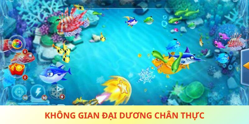 Thiết kế 3D mang lại không gian đại dương chân thực